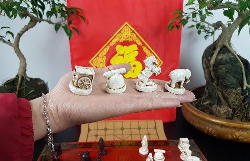 cờ tướng dâng vua tạo hình