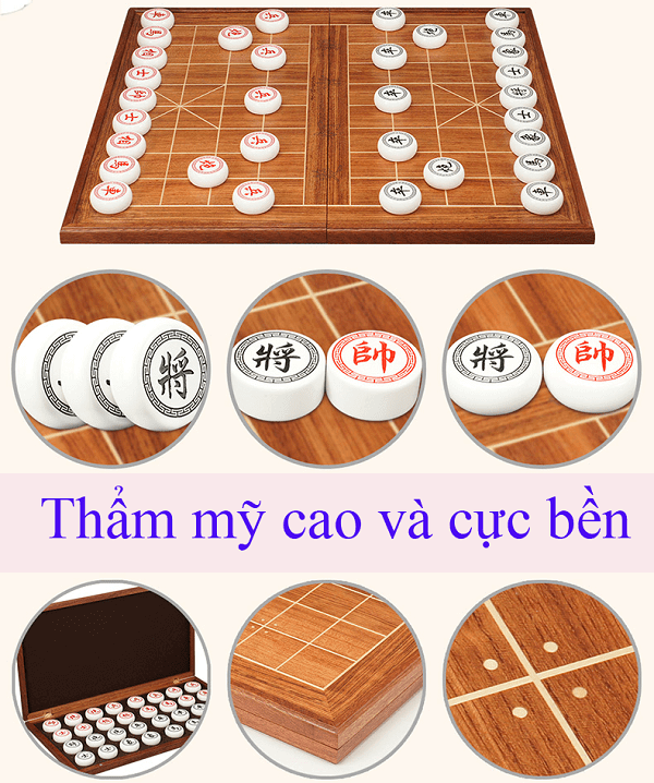bộ cờ tướng đá acrylic